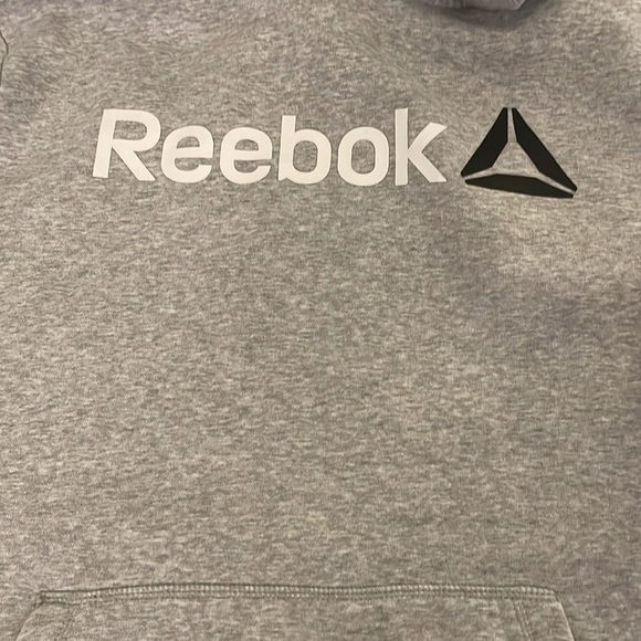 3 for $25! Reebok Womens Fleece Hoodie,Grey, size Xlarge‎ - Picture 4 of 7